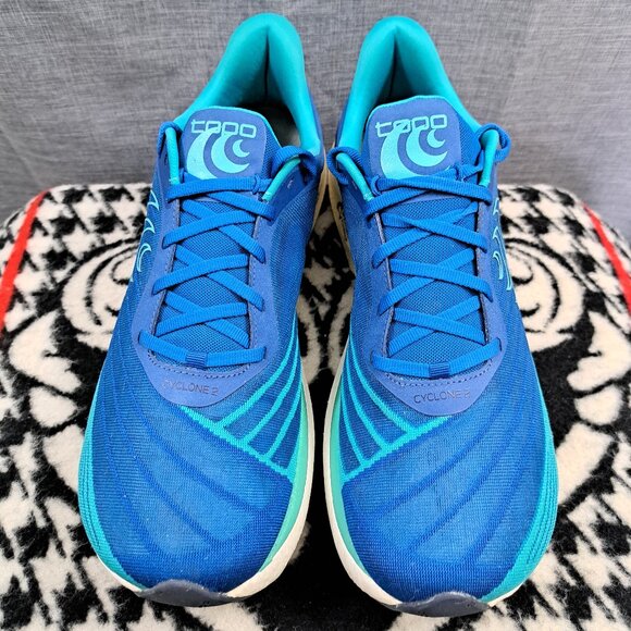 Men Topo Athletic Cyclone 2 Running Shoes Sneakers Size 11.5 Blue main image 12
